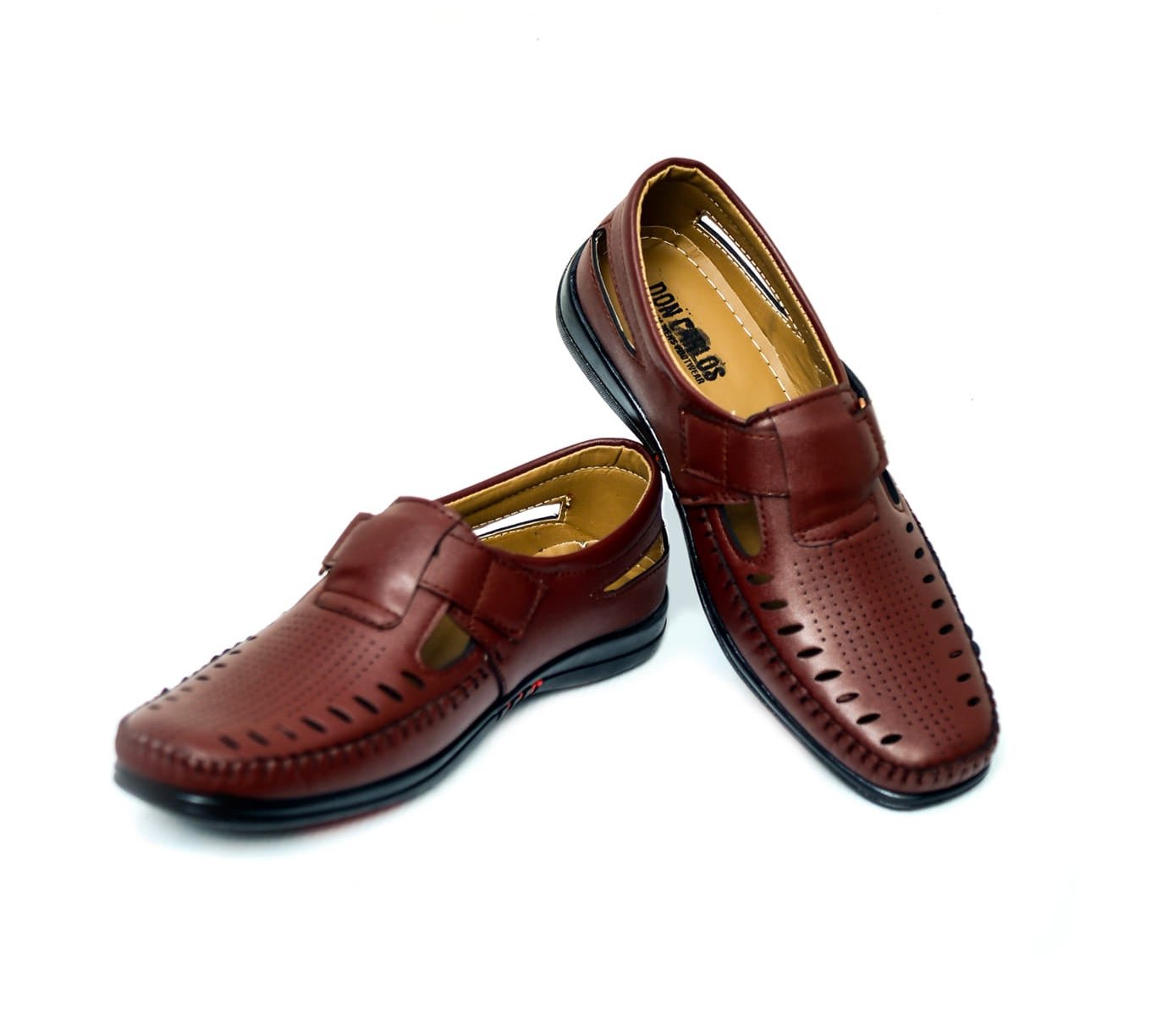 Men Don Carlos Exquisite Sandels Brown Color – Walki Step