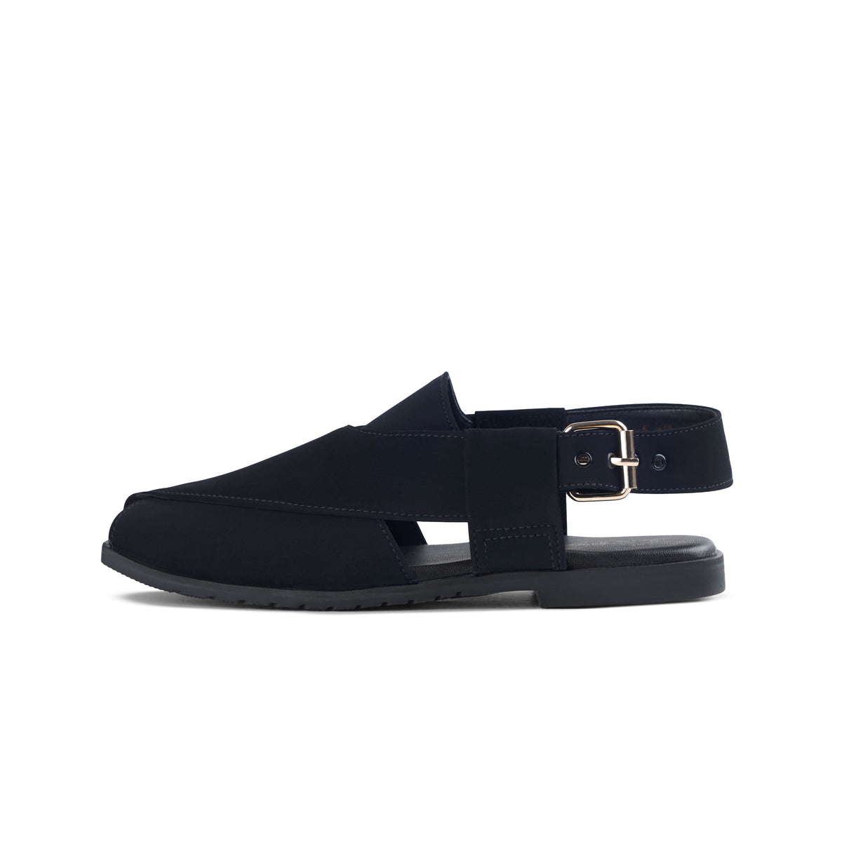 Classic Black Peshawari Chappal