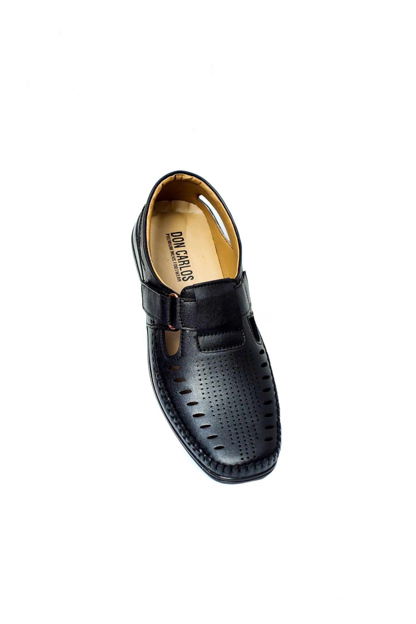 Men Don Carlos Exquisite Sandels - Black Color