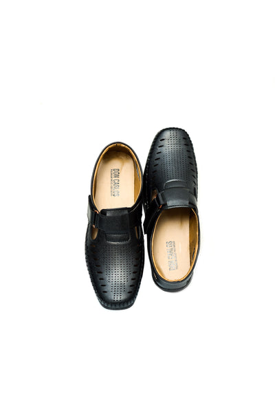 Men Don Carlos Exquisite Sandels - Black Color